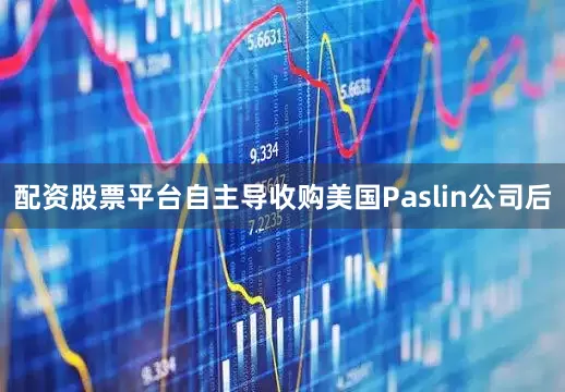 配资股票平台自主导收购美国Paslin公司后