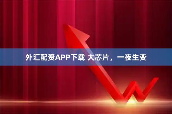 外汇配资APP下载 大芯片，一夜生变